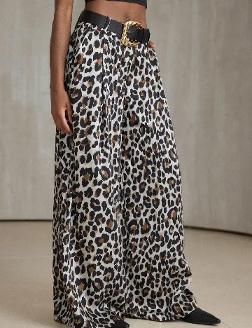 Pantaloni SHEIN, animal print