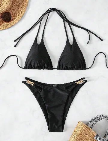 Costum de baie SHEIN, negru