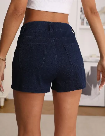 Pantaloni SHEIN, bleumarin