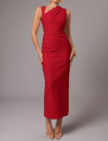 Rochie lunga SHEIN, rosu