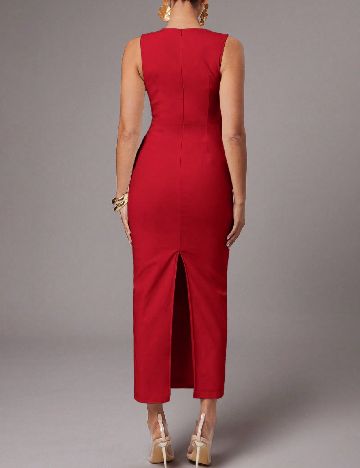 Rochie lunga SHEIN, rosu