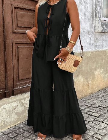 Compleu SHEIN CURVE, negru