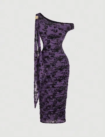 Rochie medie SHEIN, mov