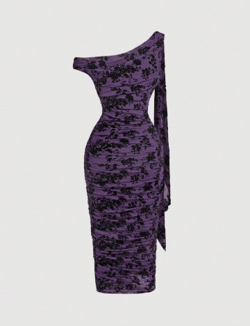 Rochie medie SHEIN, mov
