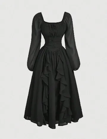Rochie medie SHEIN, negru