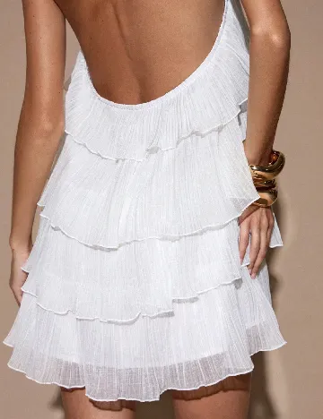 Rochie scurta SHEIN, alb