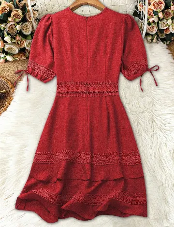 Rochie scurta SHEIN, rosu