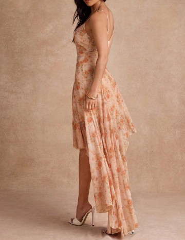 Rochie scurta SHEIN, portocaliu