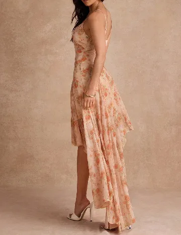 Rochie scurta SHEIN, portocaliu