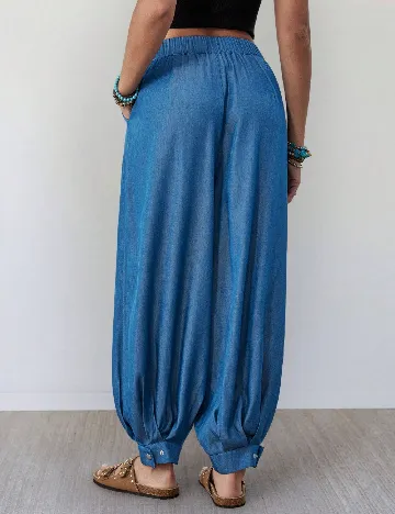 Pantaloni SHEIN, albastru