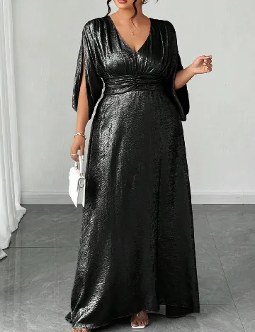 Rochie lunga SHEIN CURVE, negru