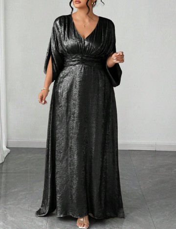Rochie lunga SHEIN CURVE, negru