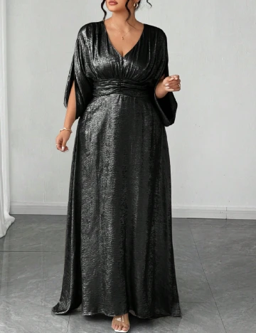 Rochie lunga SHEIN CURVE, negru