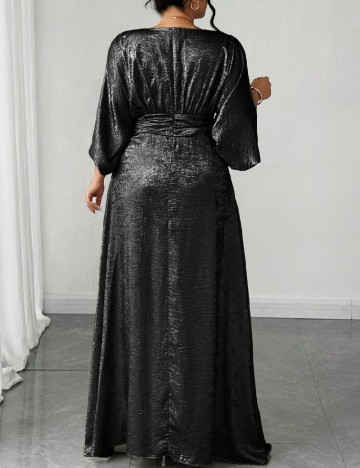 Rochie lunga SHEIN CURVE, negru