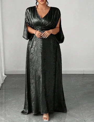 Rochie lunga SHEIN CURVE, negru
