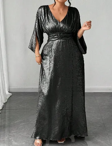 Rochie lunga SHEIN CURVE, negru