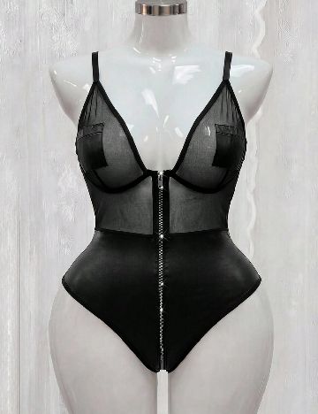 Body SHEIN CURVE, negru