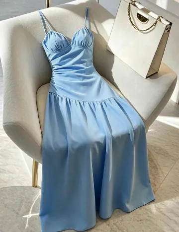 Rochie lunga SHEIN, bleu