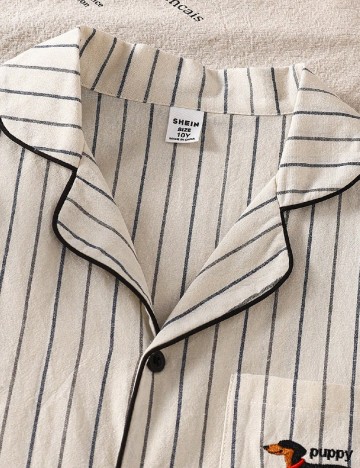 Pijama Shein Kids, bej