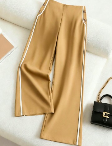Pantaloni SHEIN, maro