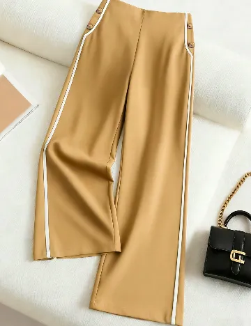 Pantaloni SHEIN, maro