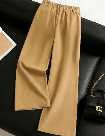 Pantaloni SHEIN, maro