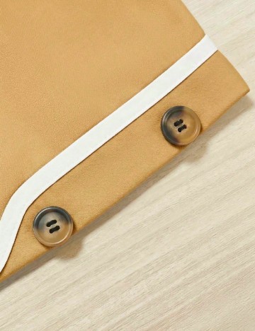 Pantaloni SHEIN, maro