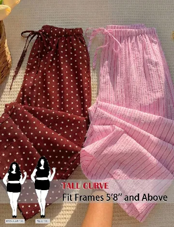 Set pantaloni 2 perechi SHEIN CURVE, mix culori