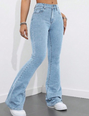 Blugi SHEIN CURVE, bleu