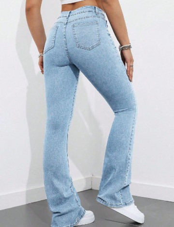 Blugi SHEIN CURVE, bleu