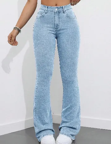 Blugi SHEIN CURVE, bleu