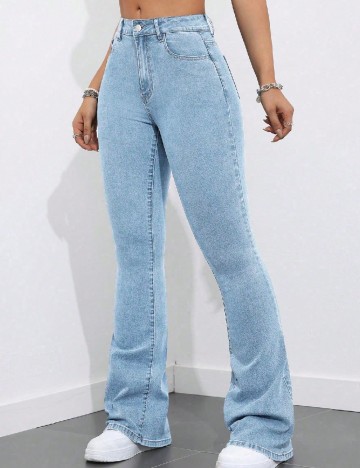Blugi SHEIN CURVE, bleu