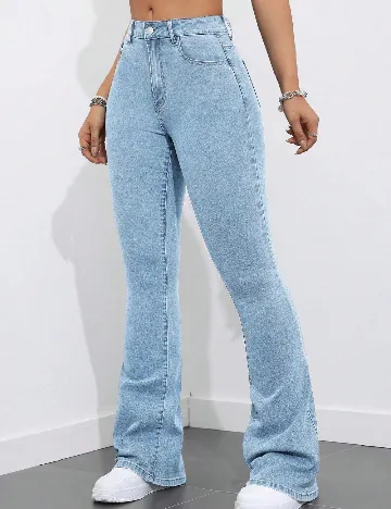 Blugi SHEIN CURVE, bleu