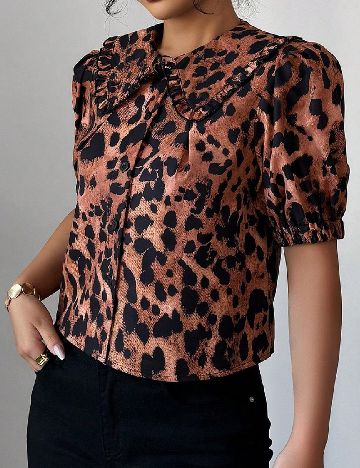 Camasa SHEIN, animal print