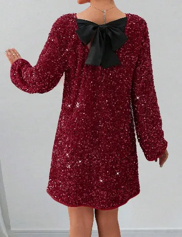 Rochie scurta SHEIN, rosu