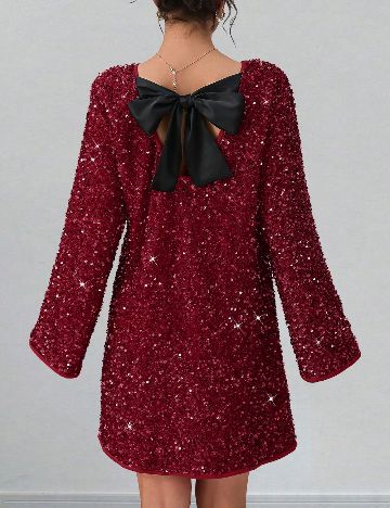 Rochie scurta SHEIN, rosu