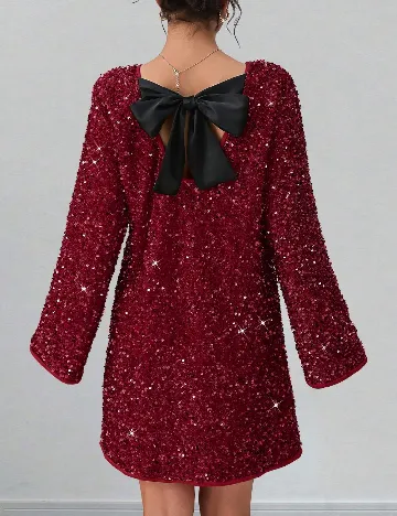 Rochie scurta SHEIN, rosu