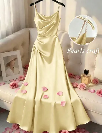 Rochie lunga SHEIN, galben