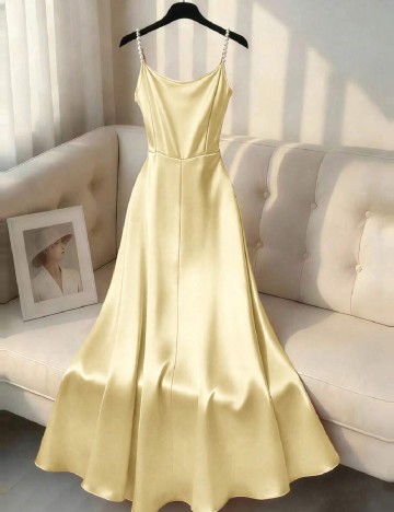 Rochie lunga SHEIN, galben