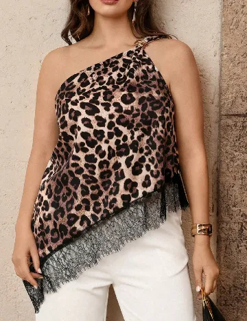 Bluza SHEIN CURVE, animal print