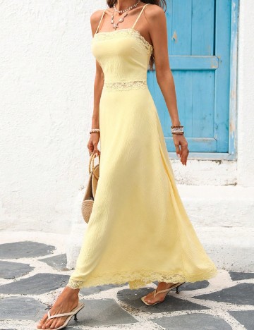 Rochie lunga SHEIN, galben