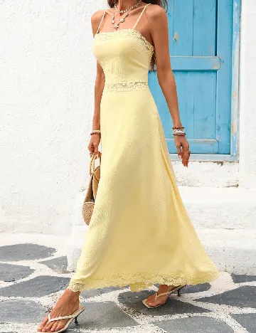 Rochie lunga SHEIN, galben