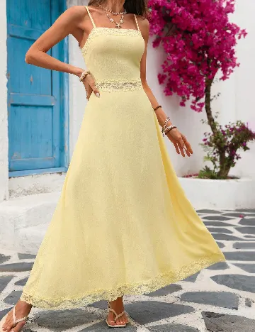 Rochie lunga SHEIN, galben
