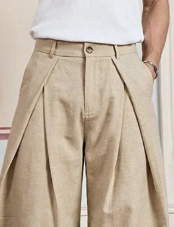 Pantaloni SHEIN, maro