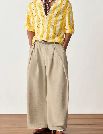 Pantaloni SHEIN, maro