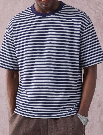 Tricou SHEIN, bleumarin
