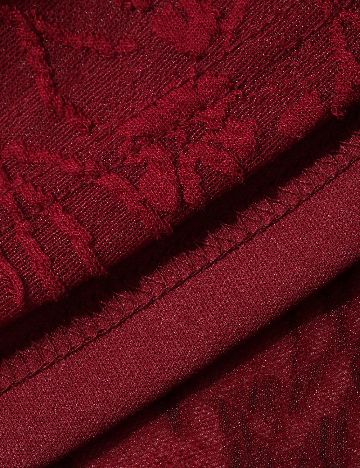 Rochie lunga Dazy, rosu
