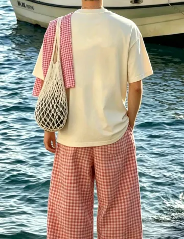 Tricou SHEIN, galben deschis
