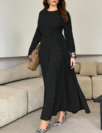 Rochie lunga SHEIN CURVE, negru