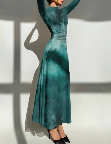 Rochie lunga SHEIN, turcoaz